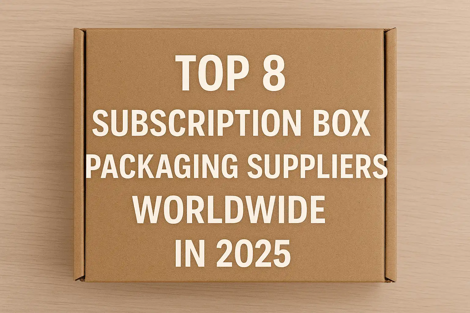 Top 8 Subscription Box Packaging Suppliers Worldwide in 2025